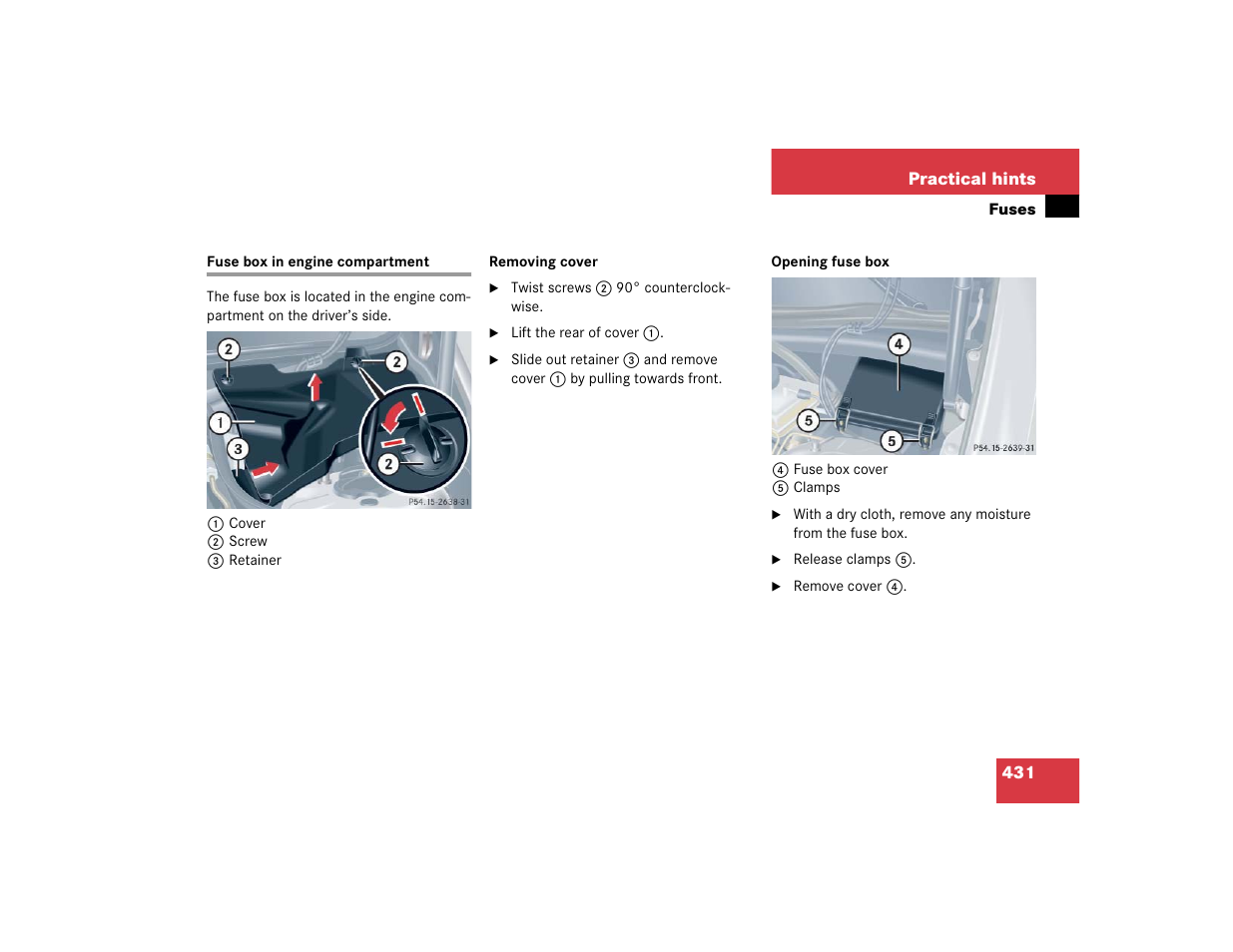 Mercedes-Benz 2005 CLK-Class Coupe User Manual | Page 433 / 498