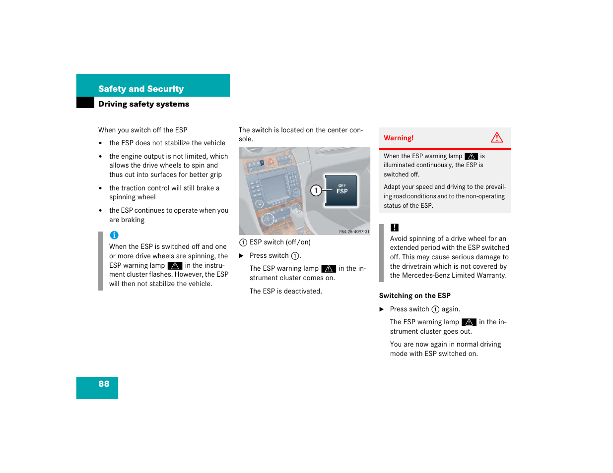 Mercedes-Benz 2005 CLK-Class Coupe User Manual | Page 90 / 498