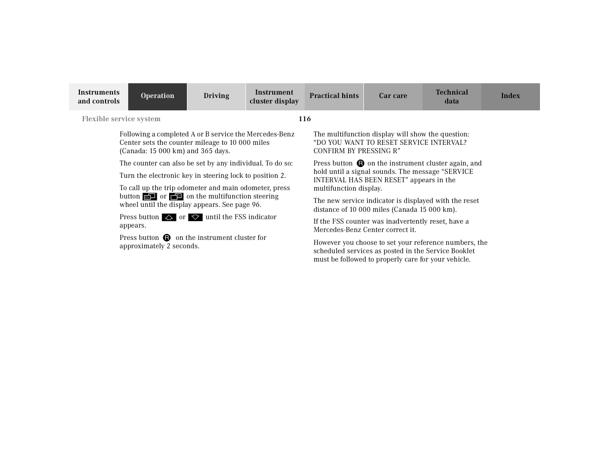 Mercedes-Benz 2000 E 320 User Manual | Page 119 / 341