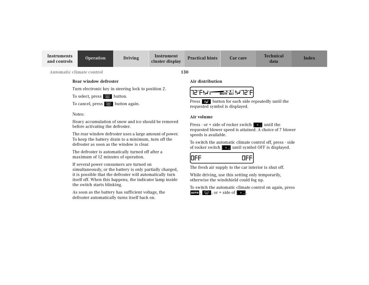 Mercedes-Benz 2000 E 320 User Manual | Page 133 / 341