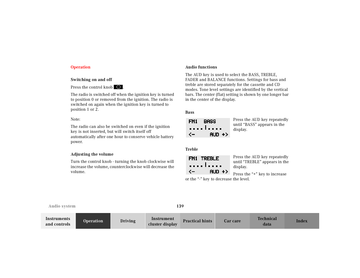 Mercedes-Benz 2000 E 320 User Manual | Page 142 / 341