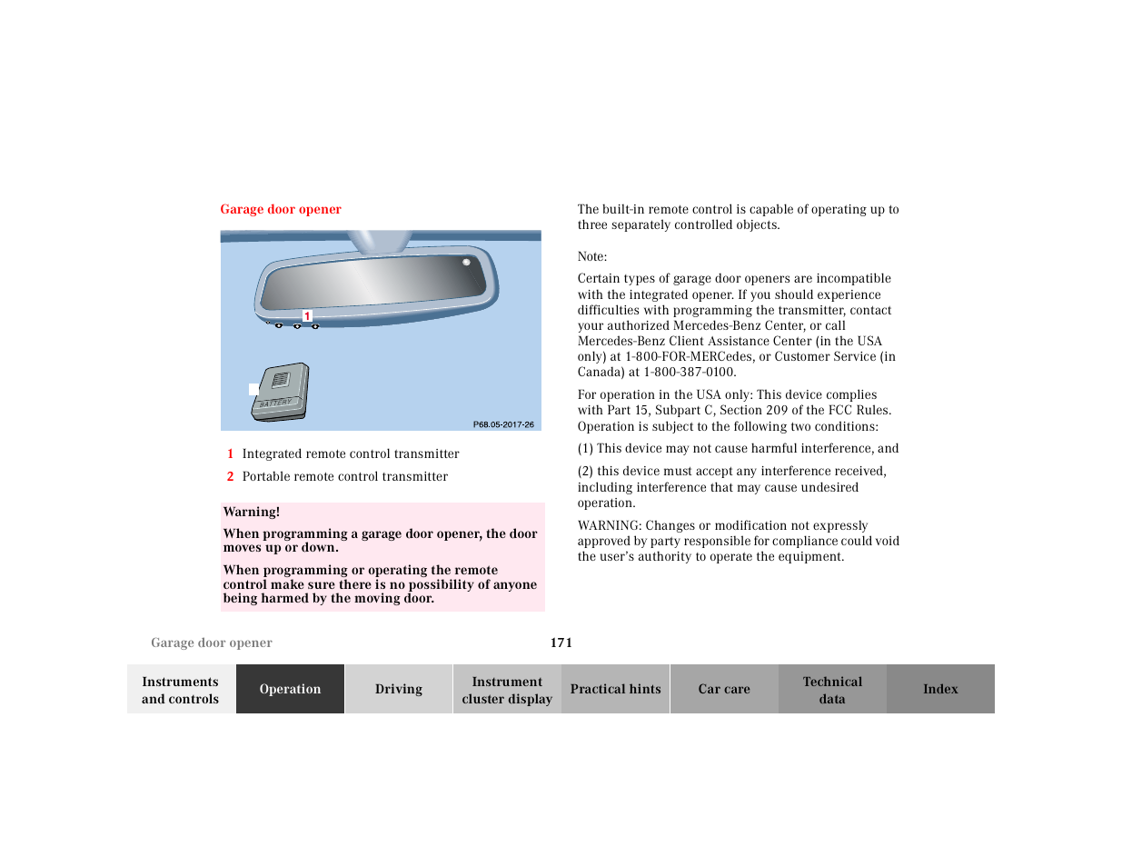 Mercedes-Benz 2000 E 320 User Manual | Page 174 / 341