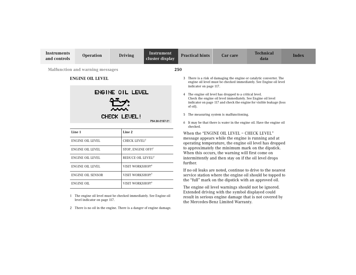 Mercedes-Benz 2000 E 320 User Manual | Page 253 / 341