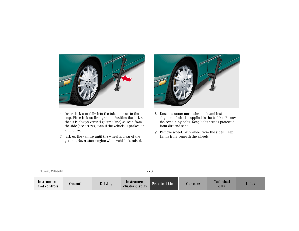 Mercedes-Benz 2000 E 320 User Manual | Page 276 / 341