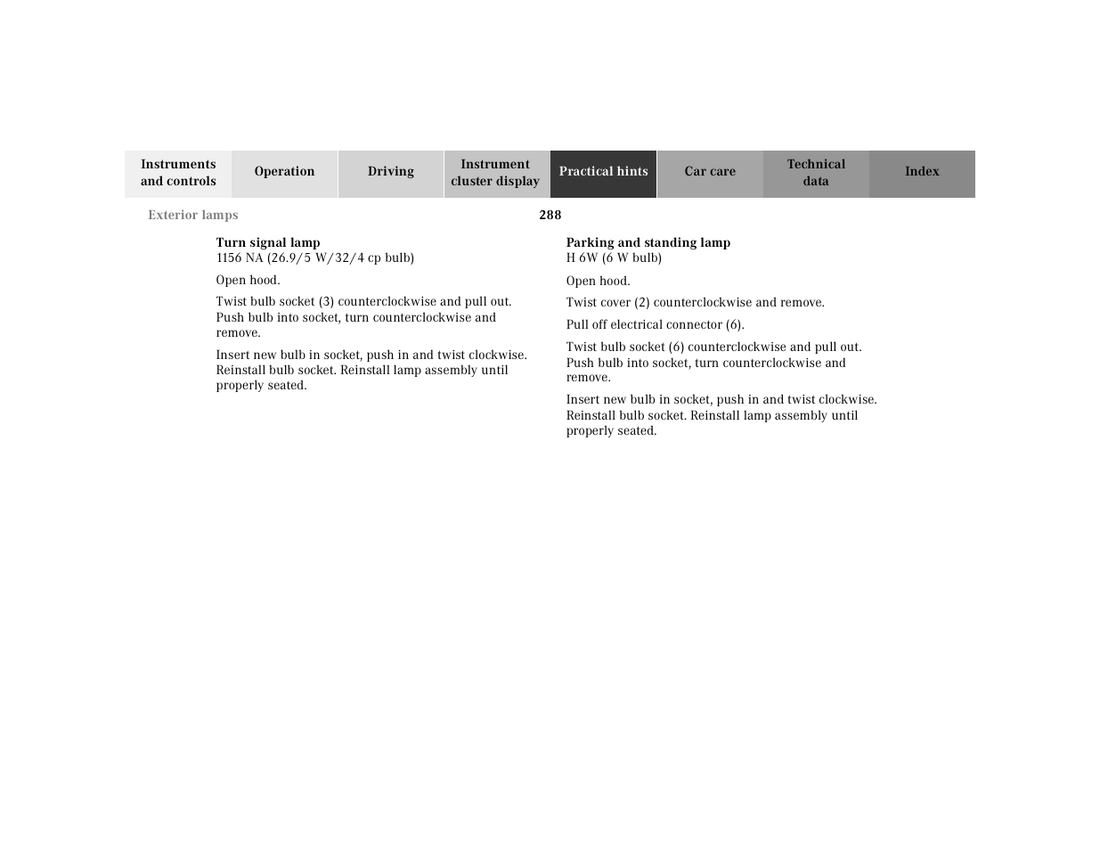 Mercedes-Benz 2000 E 320 User Manual | Page 291 / 341
