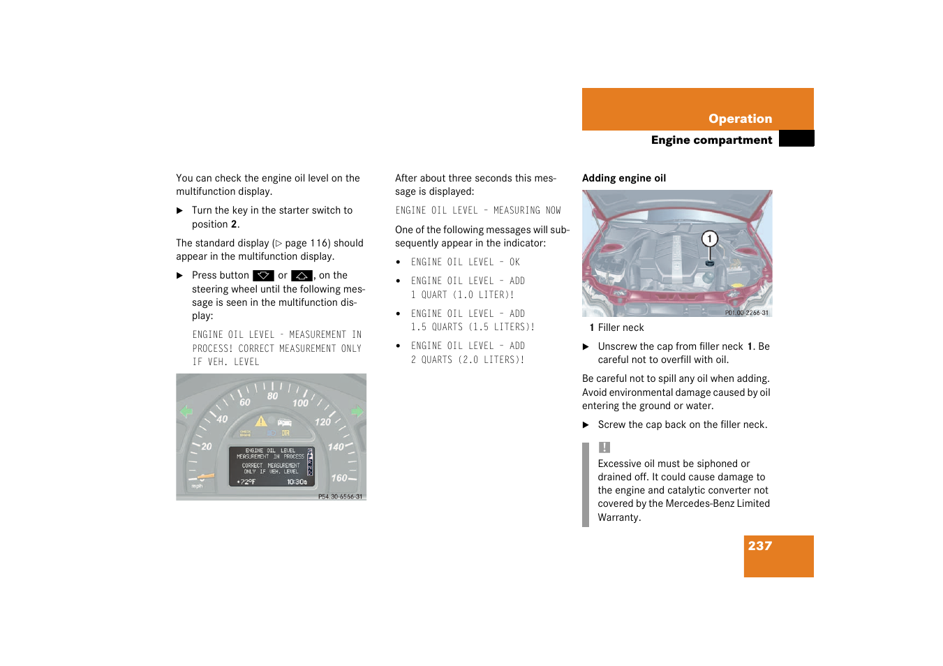 Mercedes-Benz 2003 C-Class User Manual | Page 237 / 376