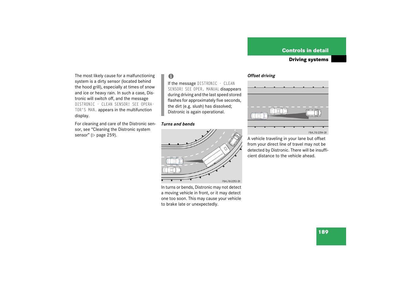 Mercedes-Benz 2003 CL 500 User Manual | Page 189 / 384
