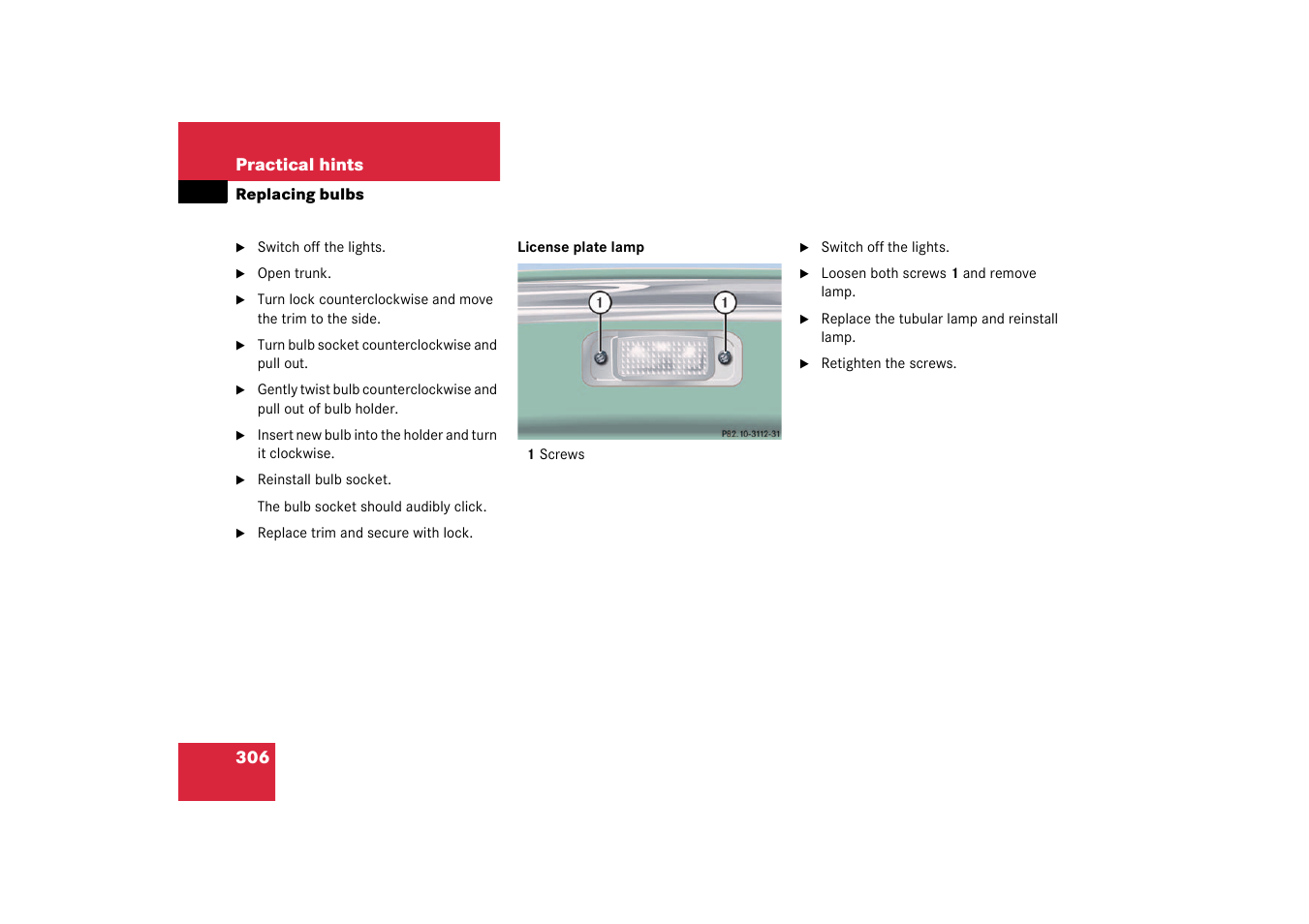 Mercedes-Benz 2003 CL 500 User Manual | Page 306 / 384