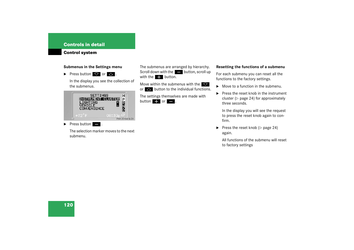 Mercedes-Benz 2003 G 55 AMG User Manual | Page 120 / 360