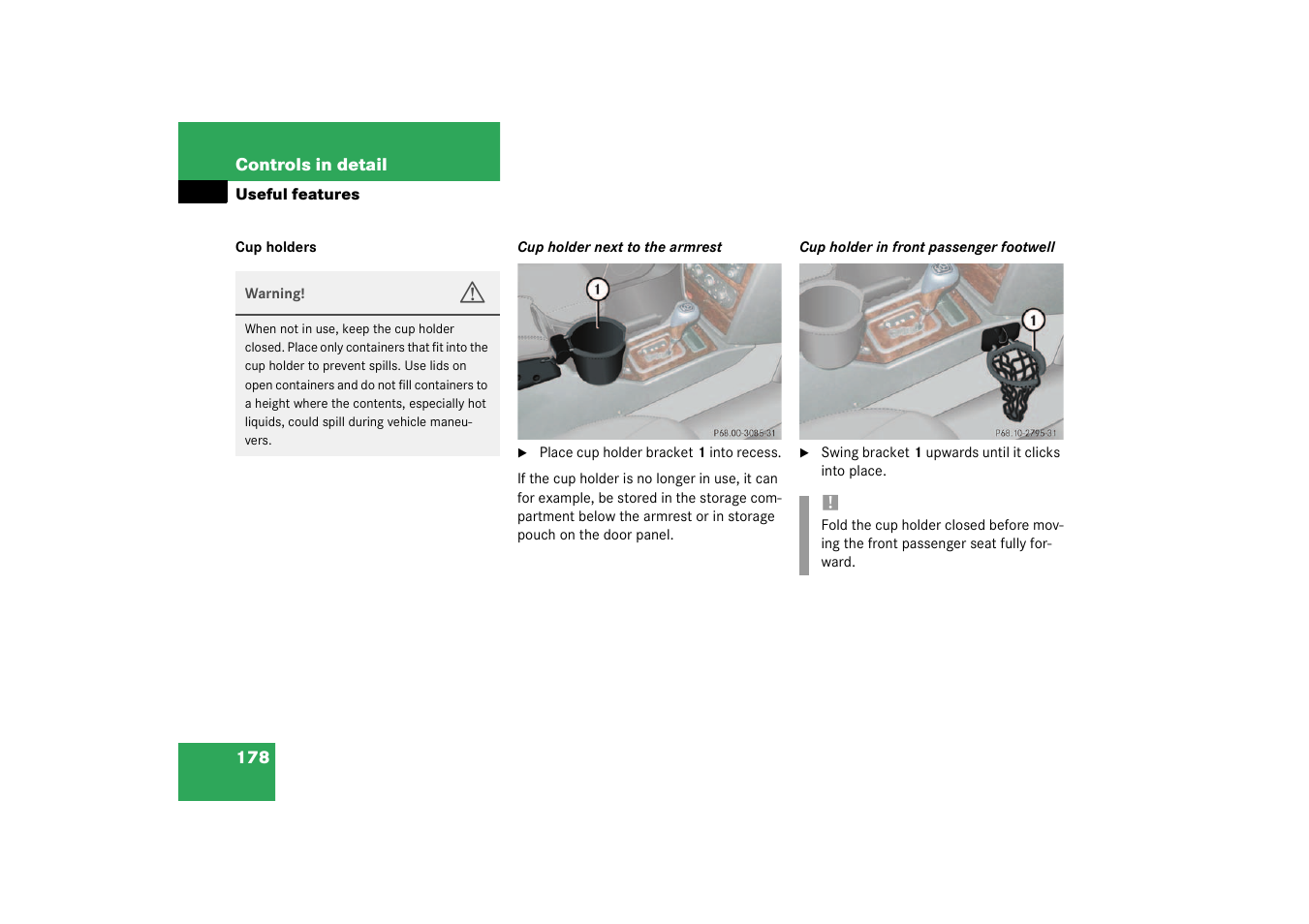 Mercedes-Benz 2003 G 55 AMG User Manual | Page 178 / 360