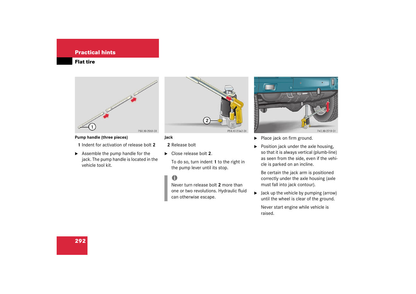 Mercedes-Benz 2003 G 55 AMG User Manual | Page 292 / 360