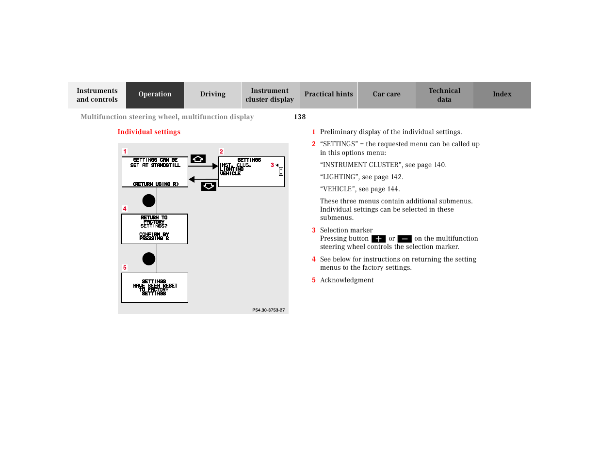 Mercedes-Benz 2000 CL 500 User Manual | Page 141 / 424