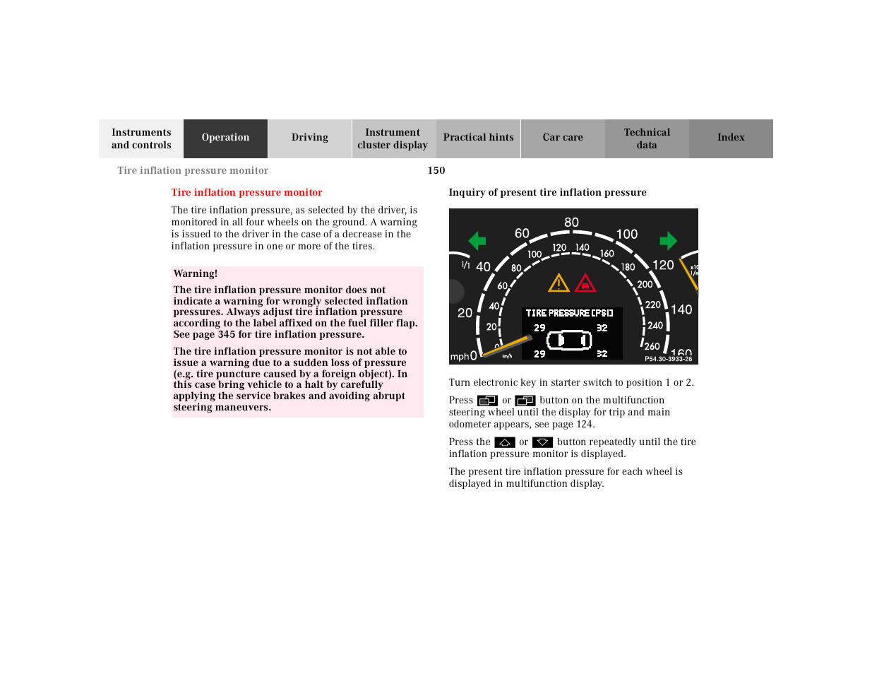 Mercedes-Benz 2000 CL 500 User Manual | Page 153 / 424