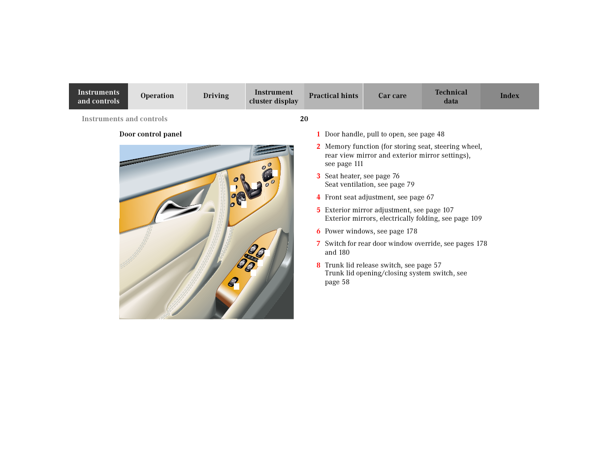 Mercedes-Benz 2000 CL 500 User Manual | Page 23 / 424