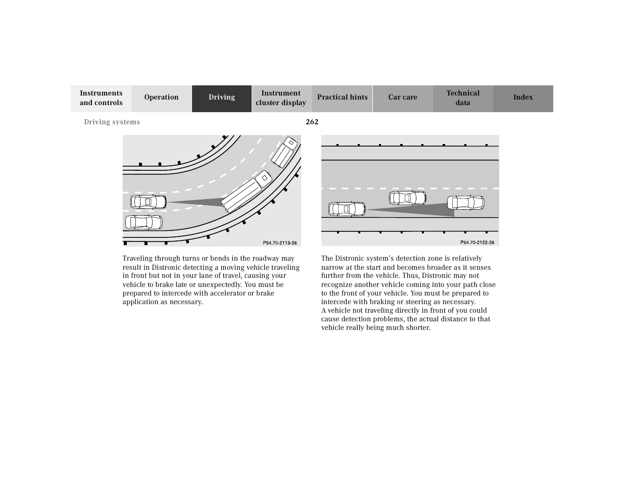 Mercedes-Benz 2000 CL 500 User Manual | Page 267 / 424