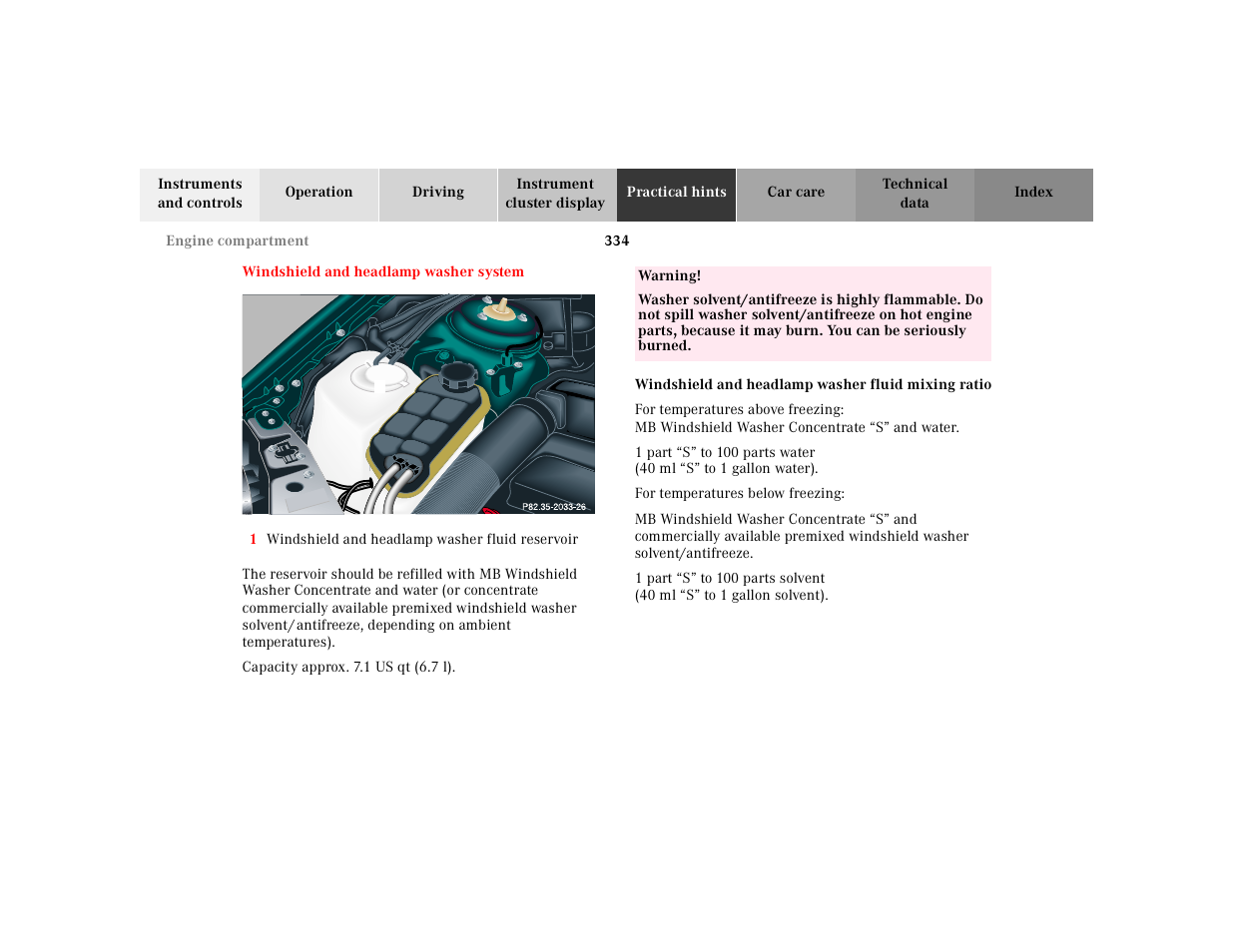Mercedes-Benz 2000 CL 500 User Manual | Page 340 / 424