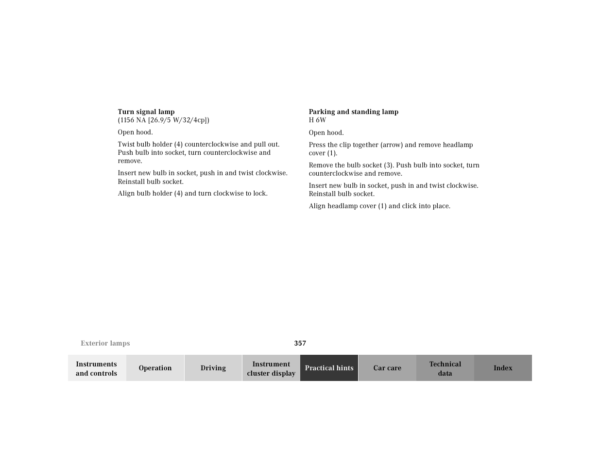 Mercedes-Benz 2000 CL 500 User Manual | Page 363 / 424