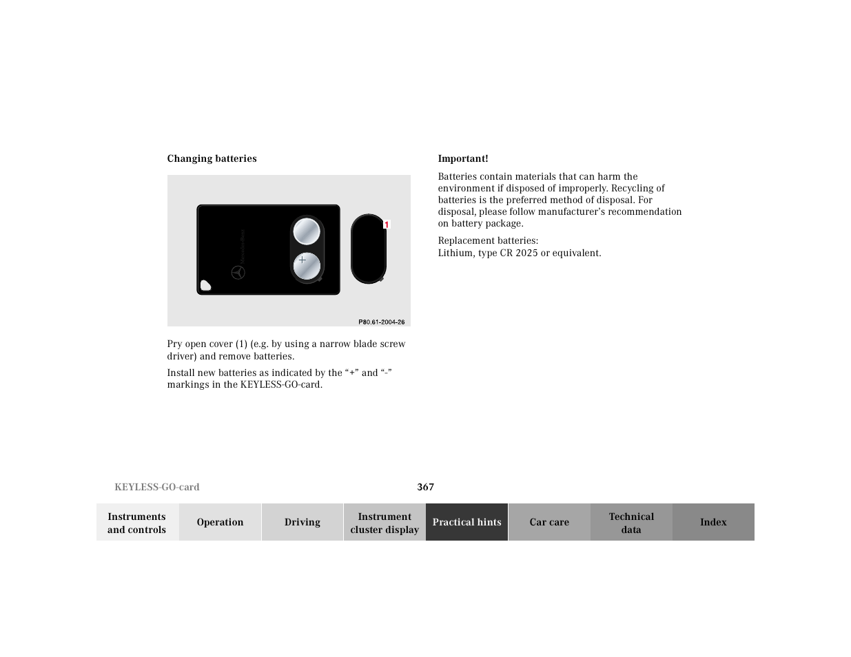 Mercedes-Benz 2000 CL 500 User Manual | Page 373 / 424