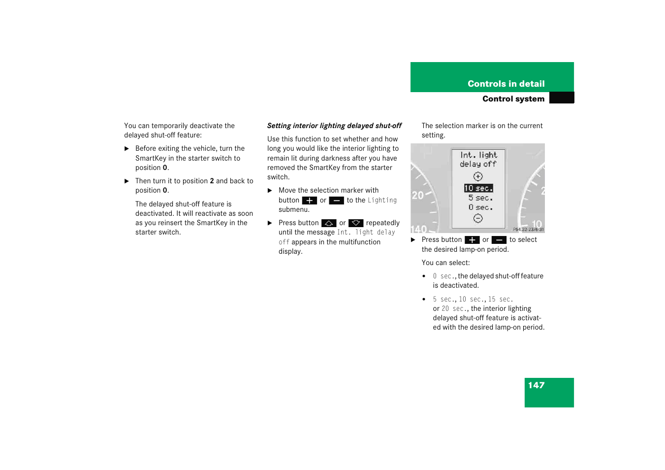 Mercedes-Benz 2005 C 230 Kompressor User Manual | Page 148 / 474