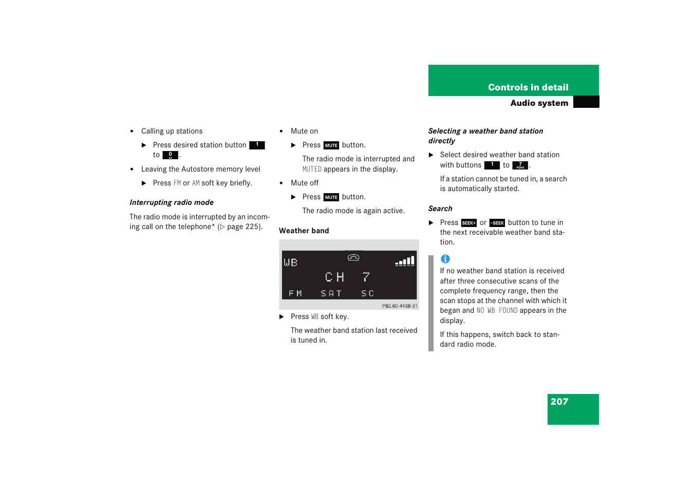 Mercedes-Benz 2005 C 230 Kompressor User Manual | Page 208 / 474