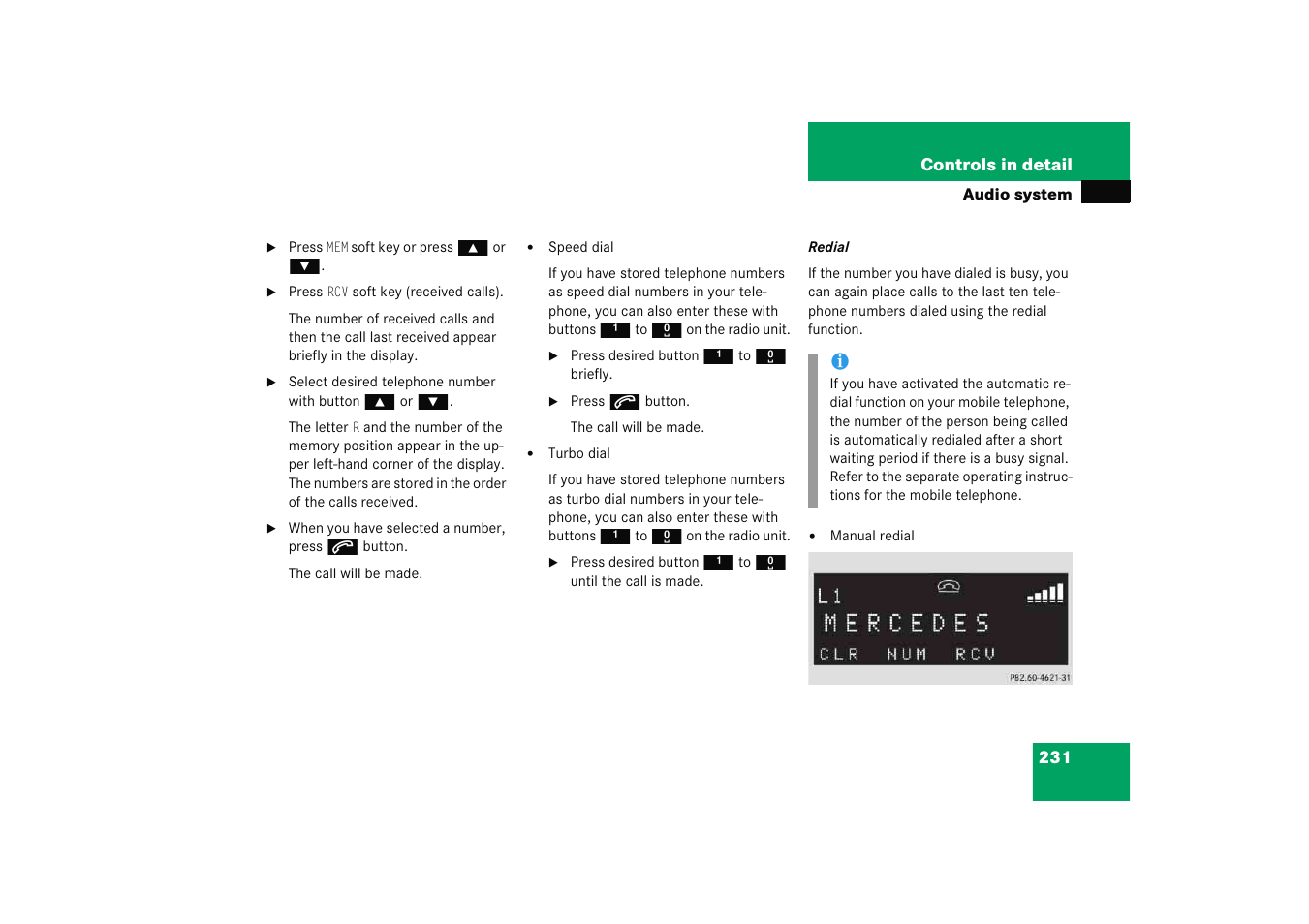 Mercedes-Benz 2005 C 230 Kompressor User Manual | Page 232 / 474