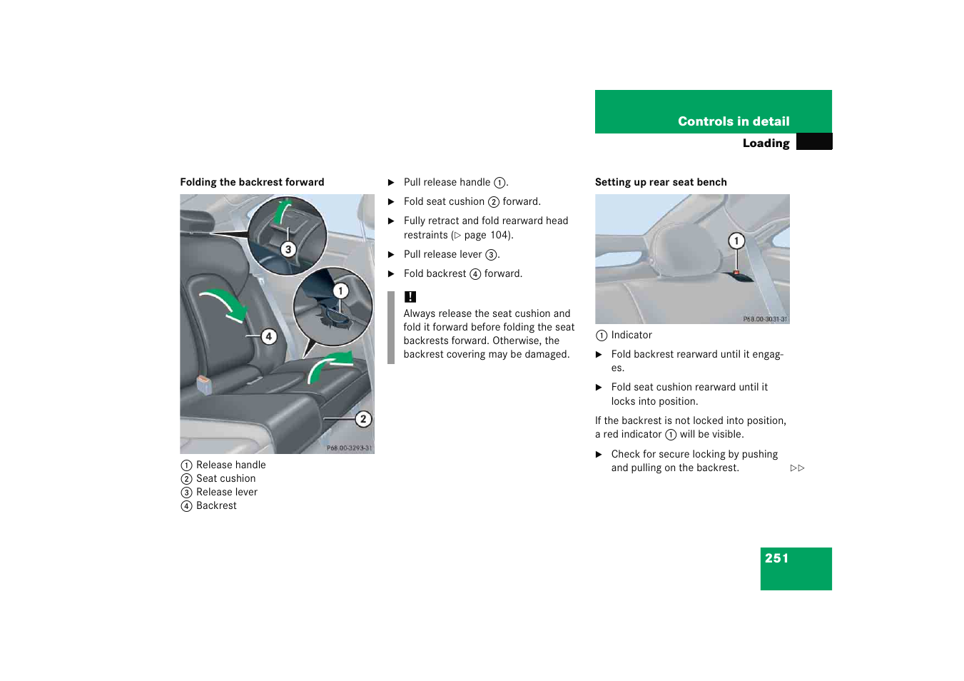 Mercedes-Benz 2005 C 230 Kompressor User Manual | Page 252 / 474
