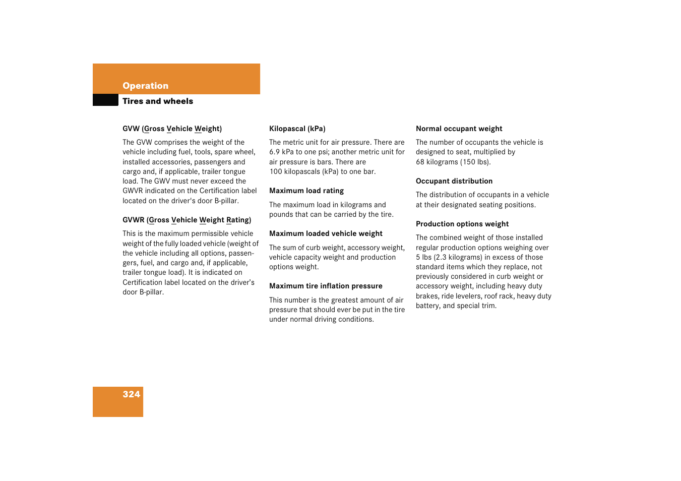 Mercedes-Benz 2005 C 230 Kompressor User Manual | Page 325 / 474