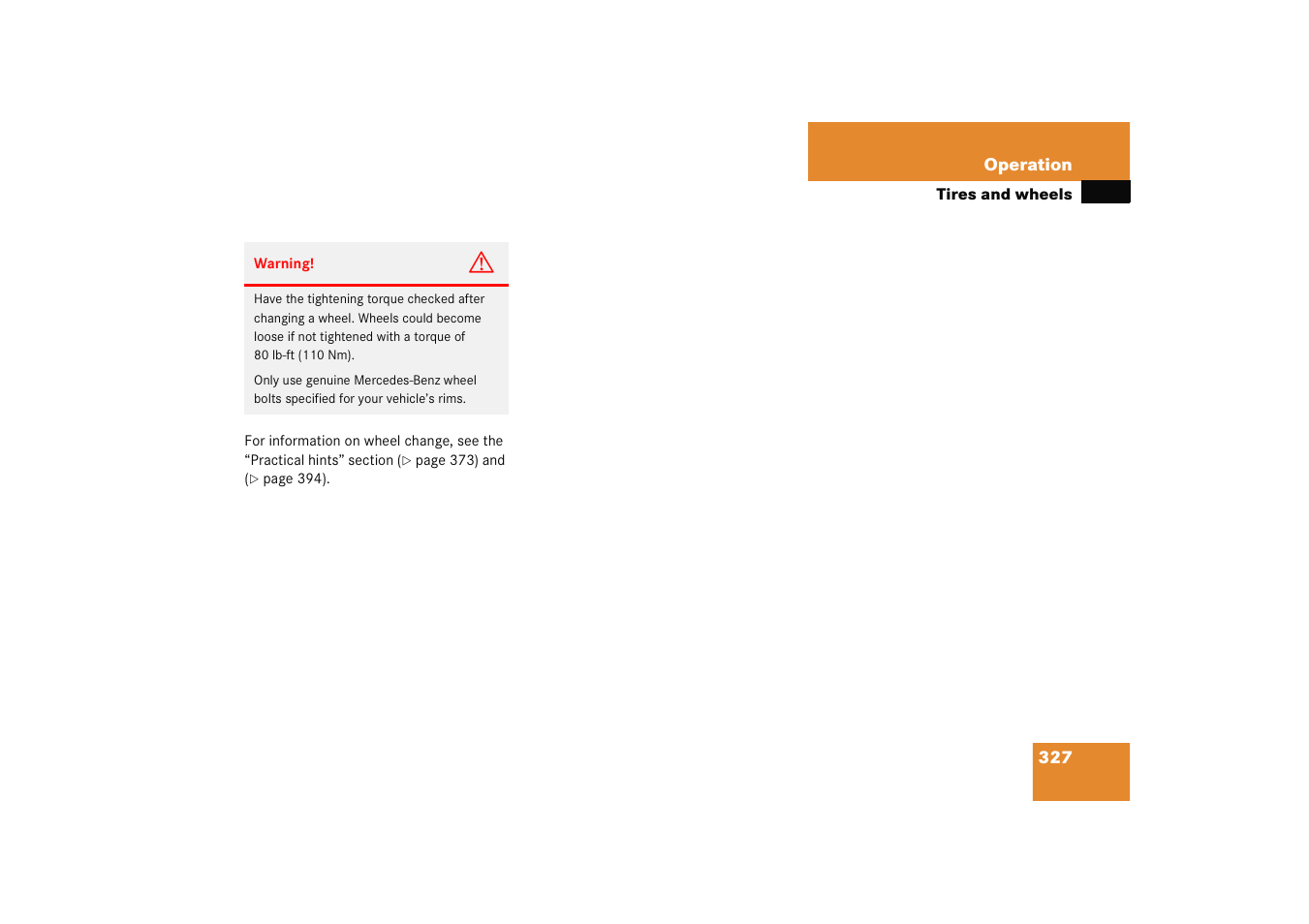 Mercedes-Benz 2005 C 230 Kompressor User Manual | Page 328 / 474