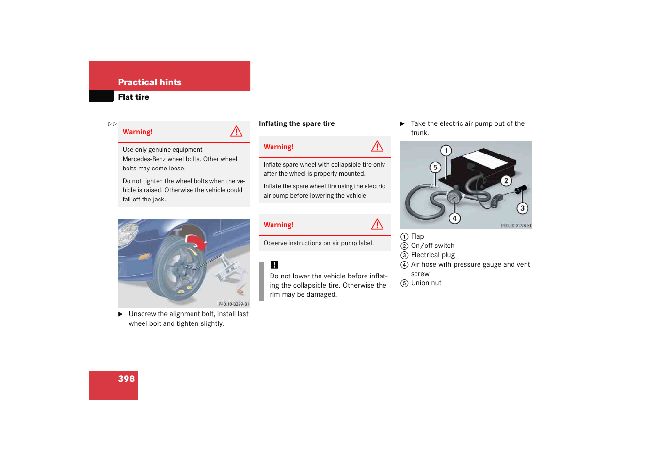 Mercedes-Benz 2005 C 230 Kompressor User Manual | Page 399 / 474