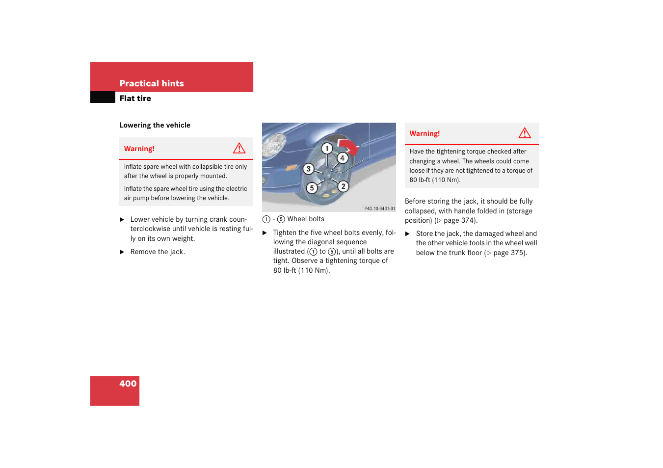 Mercedes-Benz 2005 C 230 Kompressor User Manual | Page 401 / 474