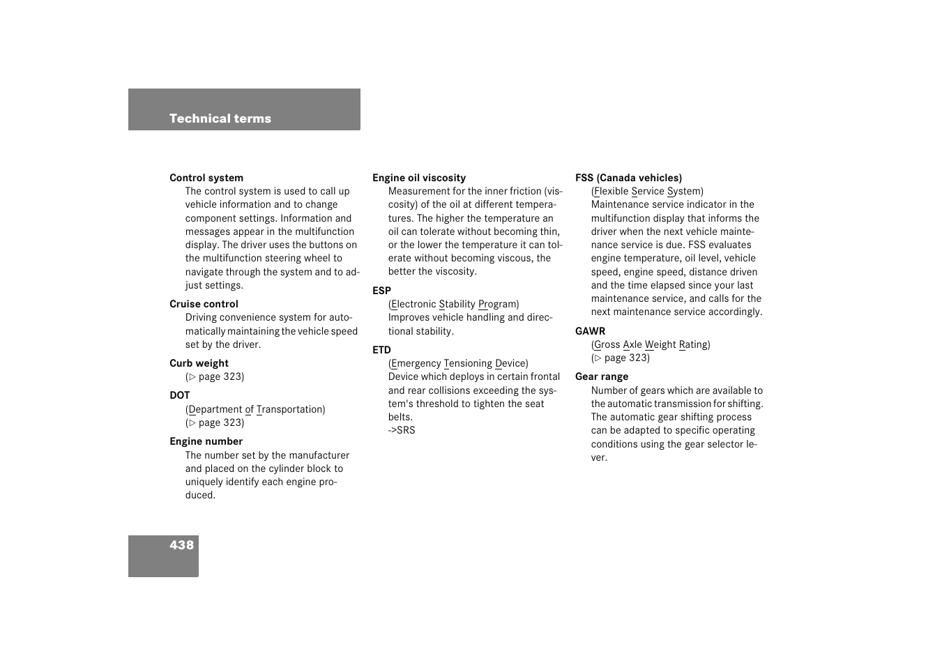 Mercedes-Benz 2005 C 230 Kompressor User Manual | Page 439 / 474