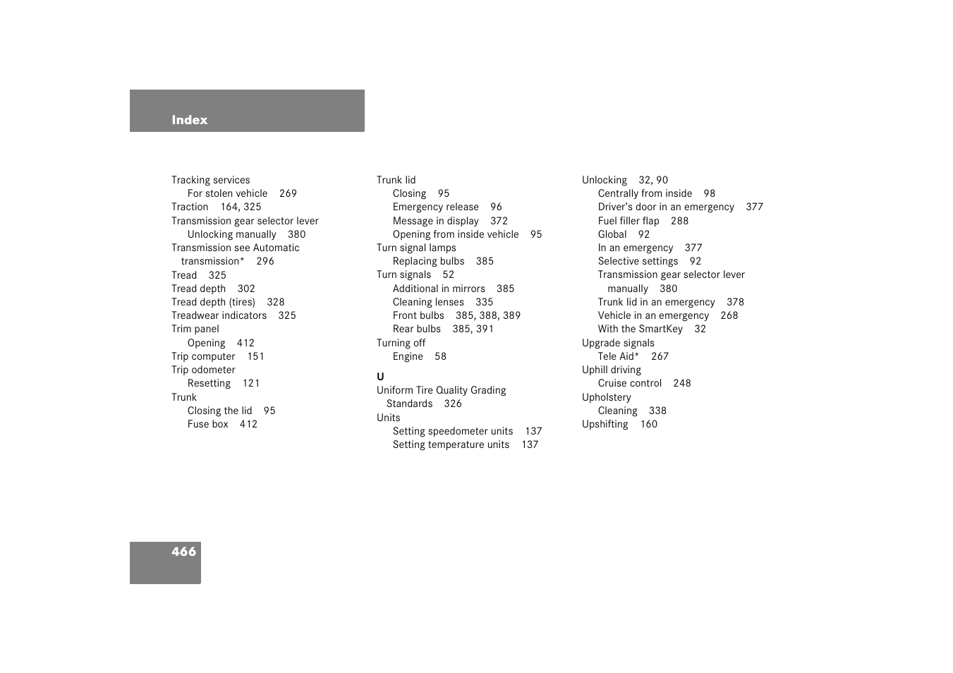 Mercedes-Benz 2005 C 230 Kompressor User Manual | Page 467 / 474