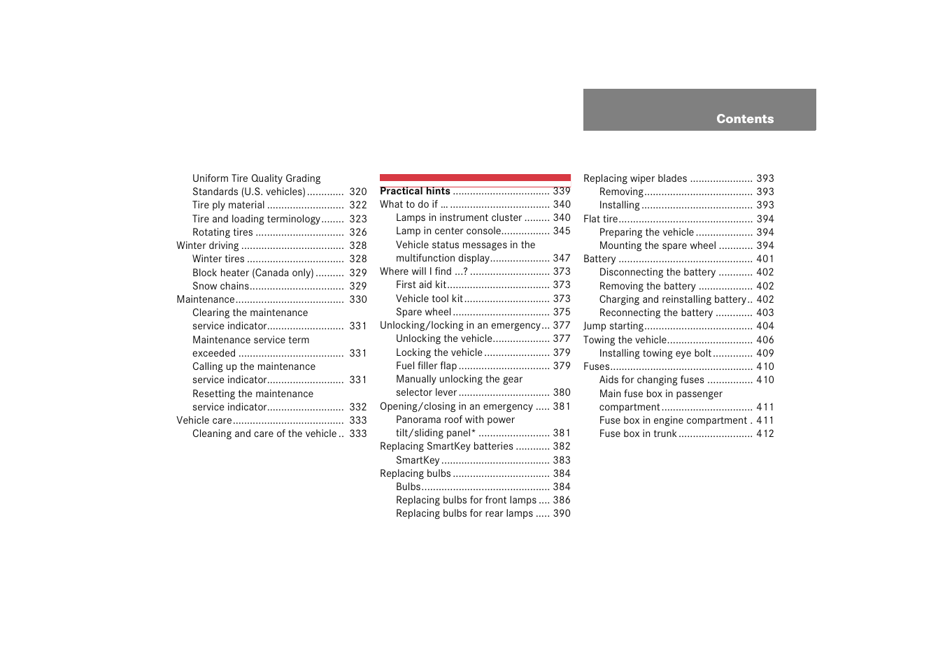 Mercedes-Benz 2005 C 230 Kompressor User Manual | Page 8 / 474