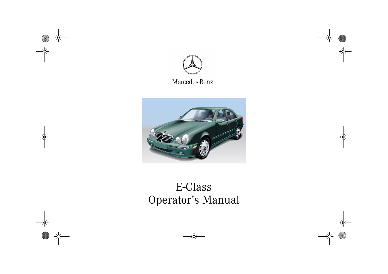 Mercedes-Benz 2002 E 55 AMG User Manual | 350 pages