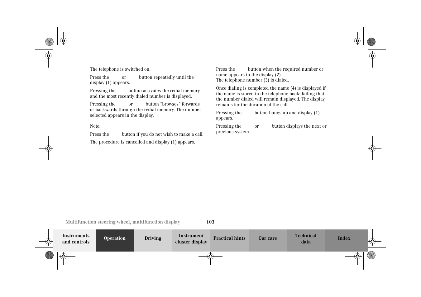 Mercedes-Benz 2002 E 55 AMG User Manual | Page 106 / 350