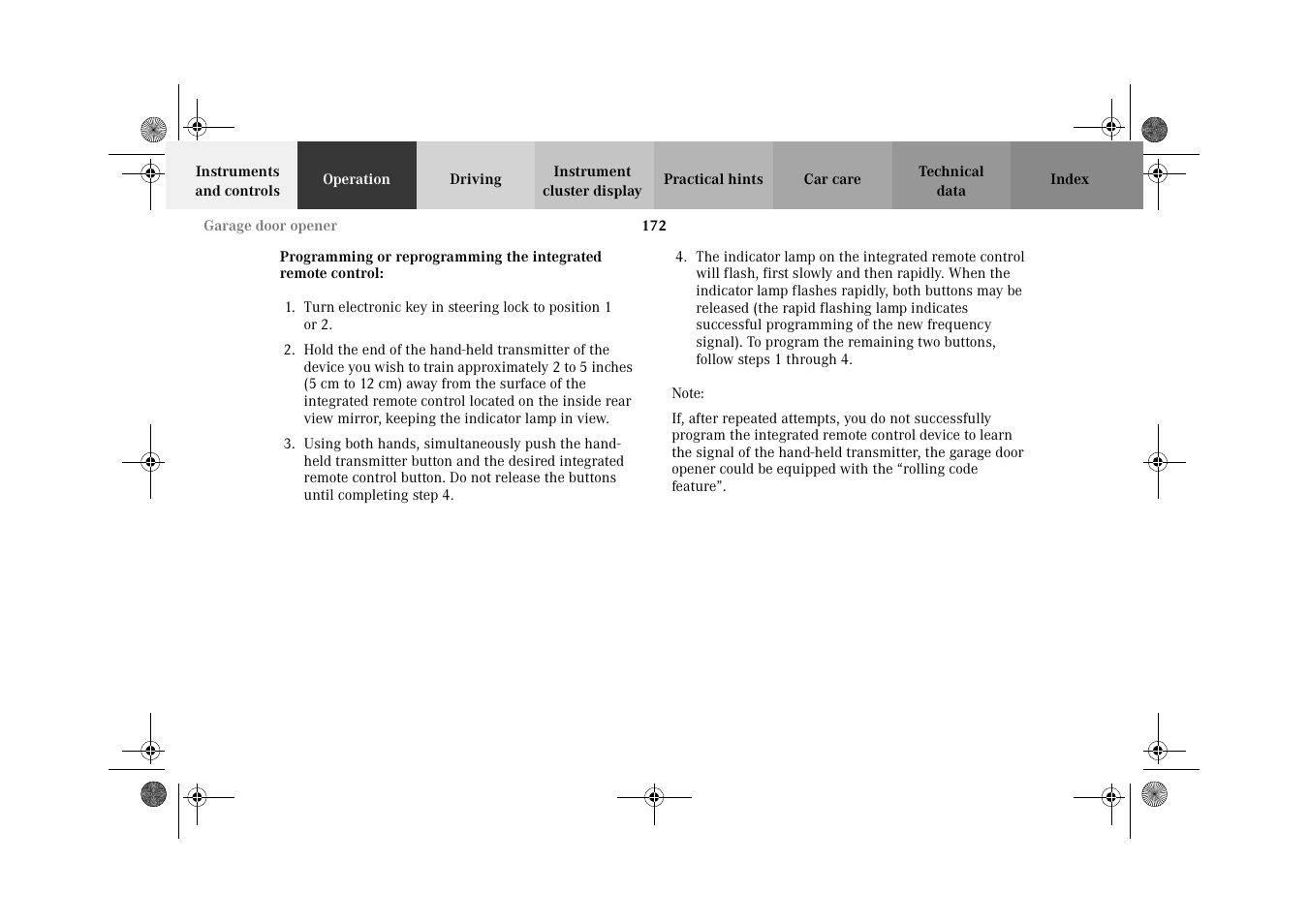 Mercedes-Benz 2002 E 55 AMG User Manual | Page 175 / 350