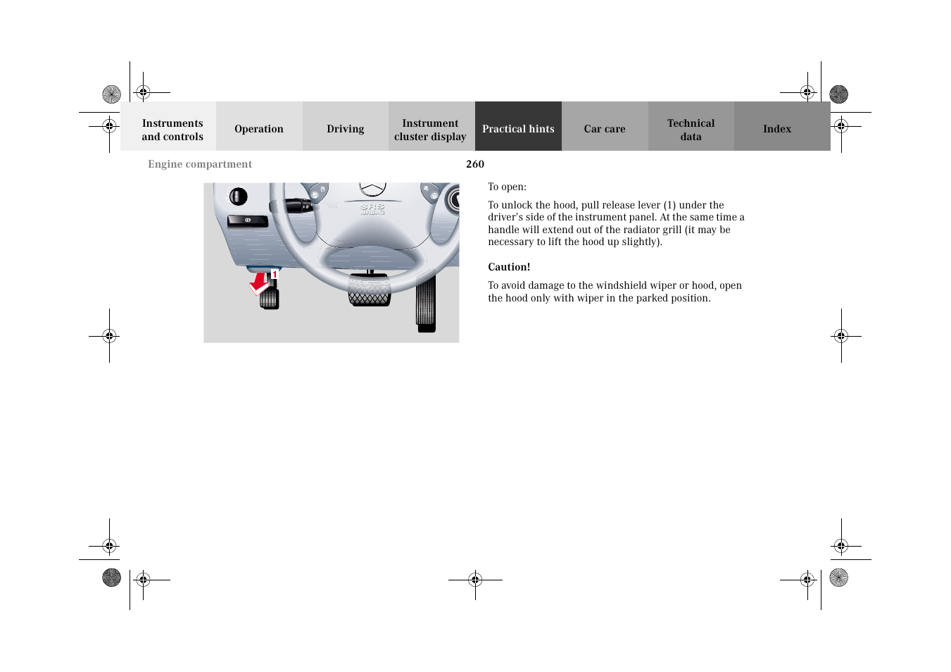 Mercedes-Benz 2002 E 55 AMG User Manual | Page 263 / 350