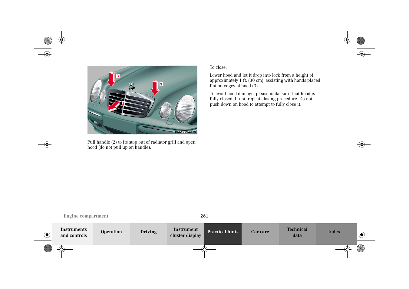Mercedes-Benz 2002 E 55 AMG User Manual | Page 264 / 350