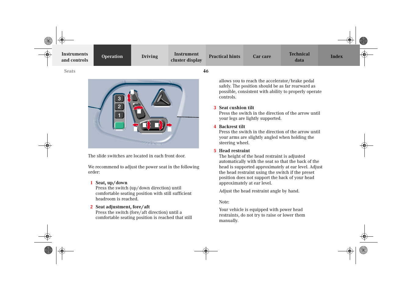 Mercedes-Benz 2002 E 55 AMG User Manual | Page 49 / 350