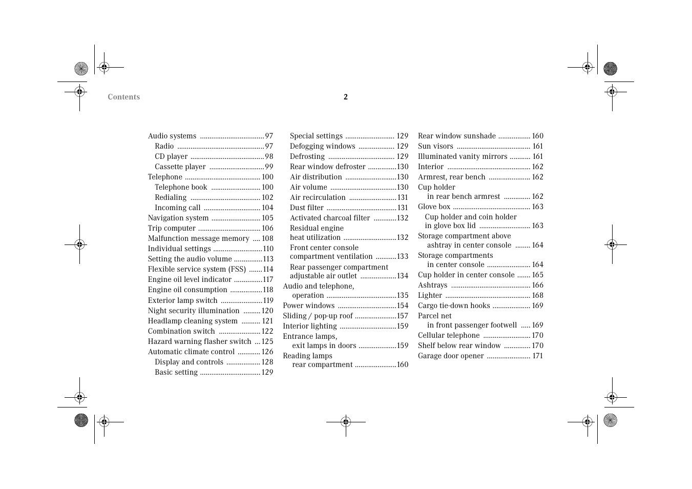 Mercedes-Benz 2002 E 55 AMG User Manual | Page 5 / 350