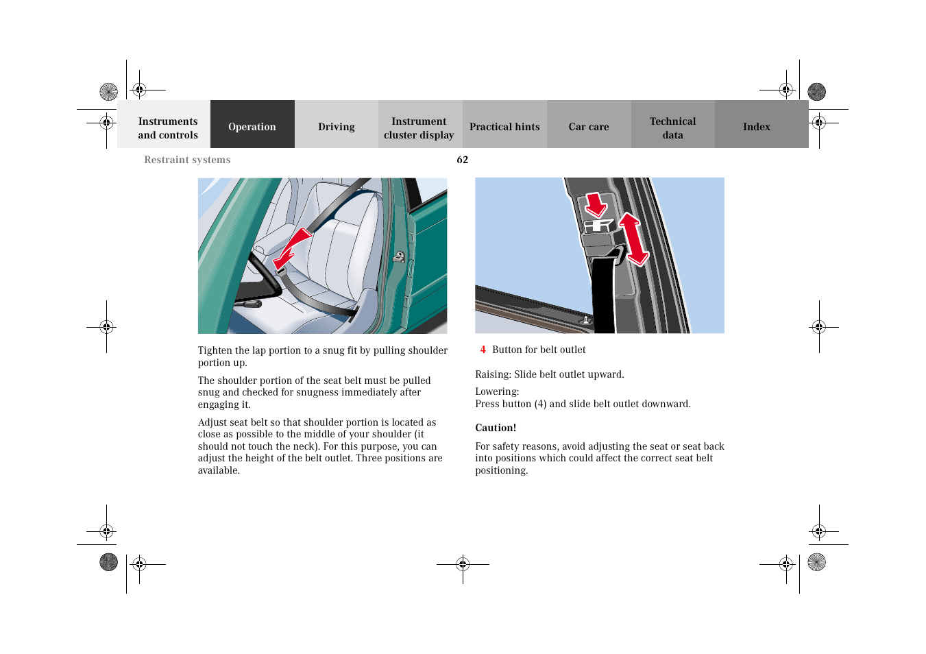 Mercedes-Benz 2002 E 55 AMG User Manual | Page 65 / 350