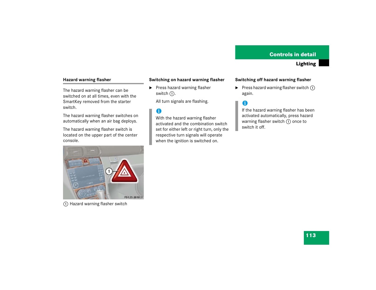 Mercedes-Benz 2005 C 240 4MATIC User Manual | Page 115 / 426