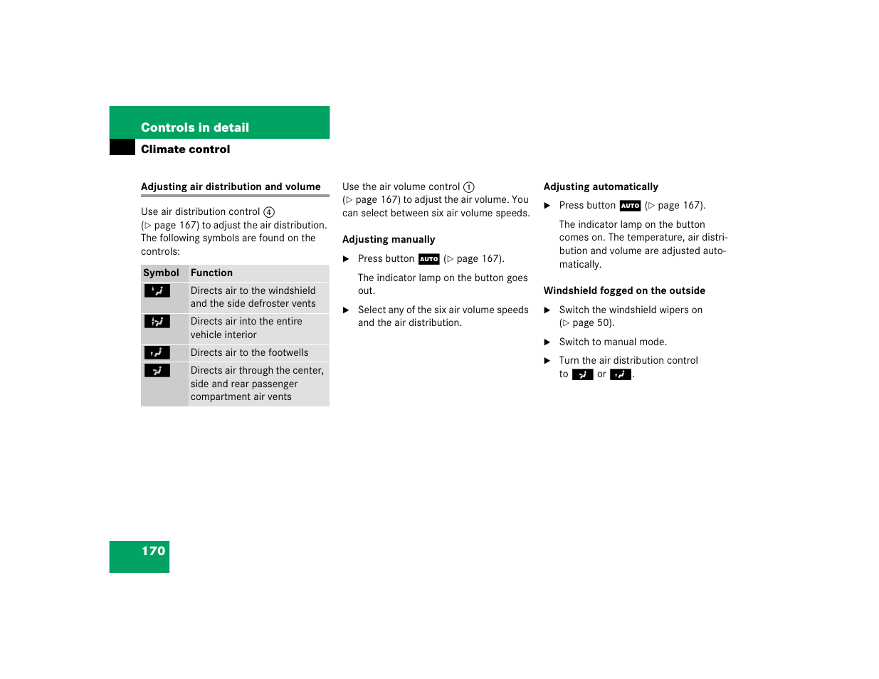 Mercedes-Benz 2005 C 240 4MATIC User Manual | Page 172 / 426