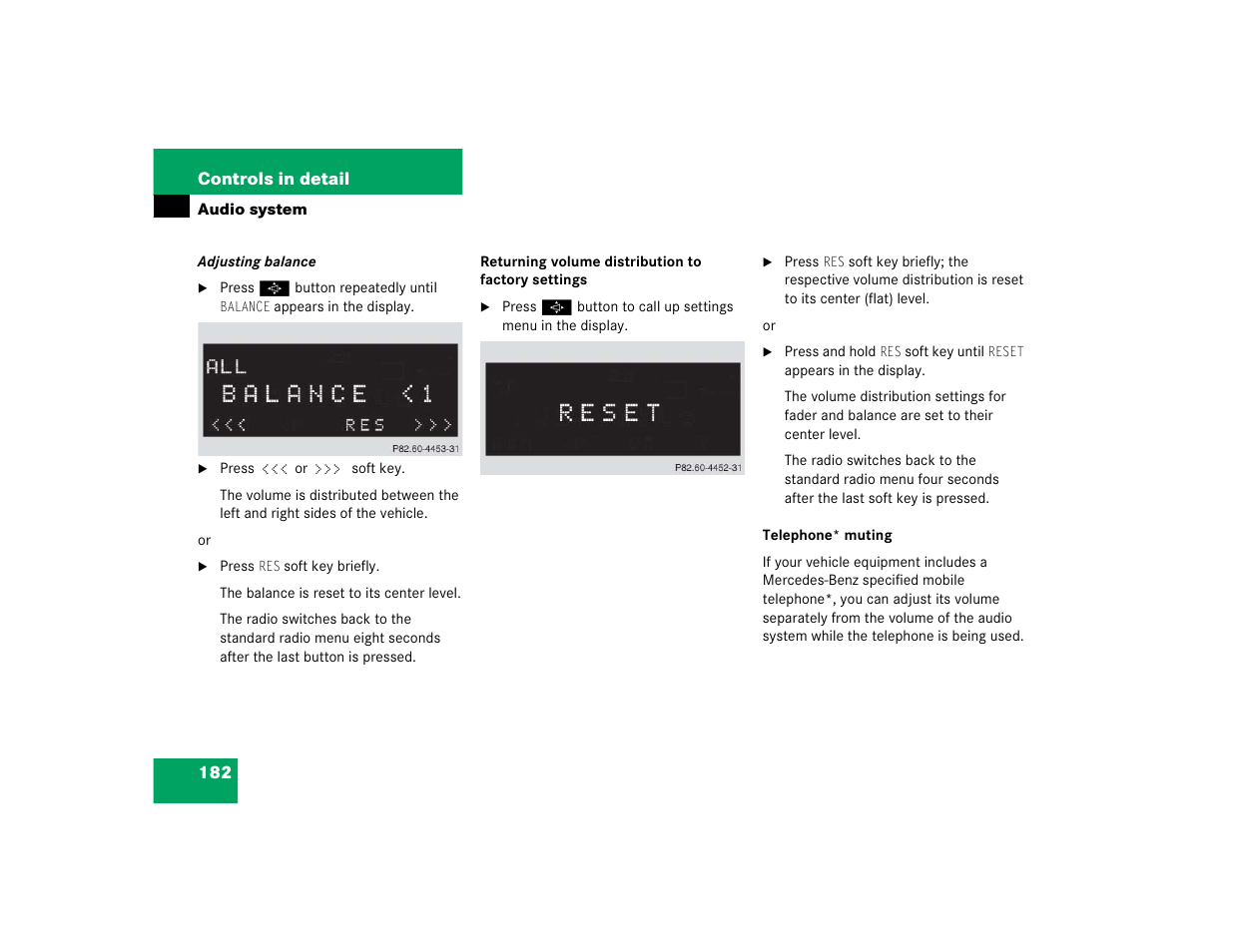 Mercedes-Benz 2005 C 240 4MATIC User Manual | Page 184 / 426