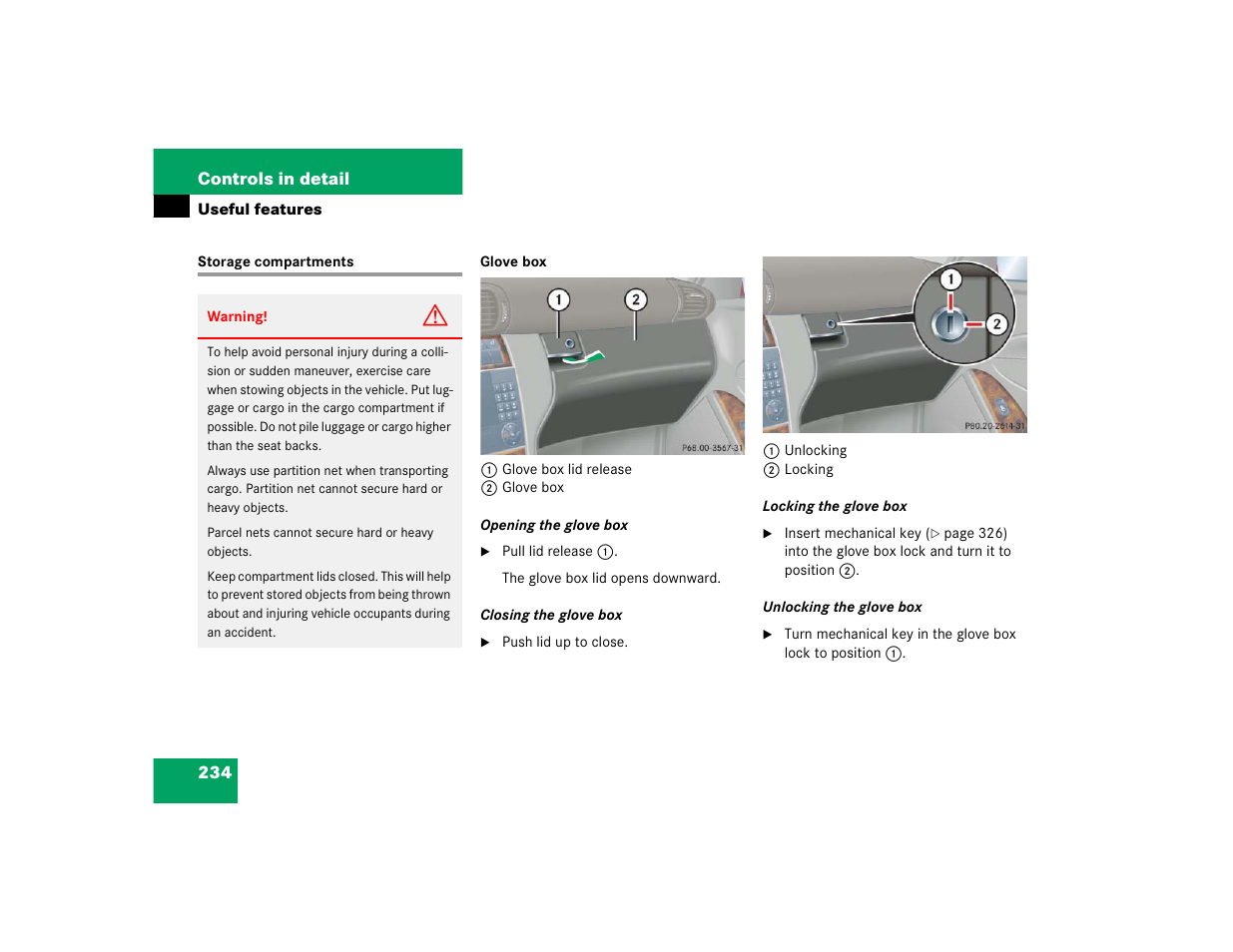 Mercedes-Benz 2005 C 240 4MATIC User Manual | Page 236 / 426