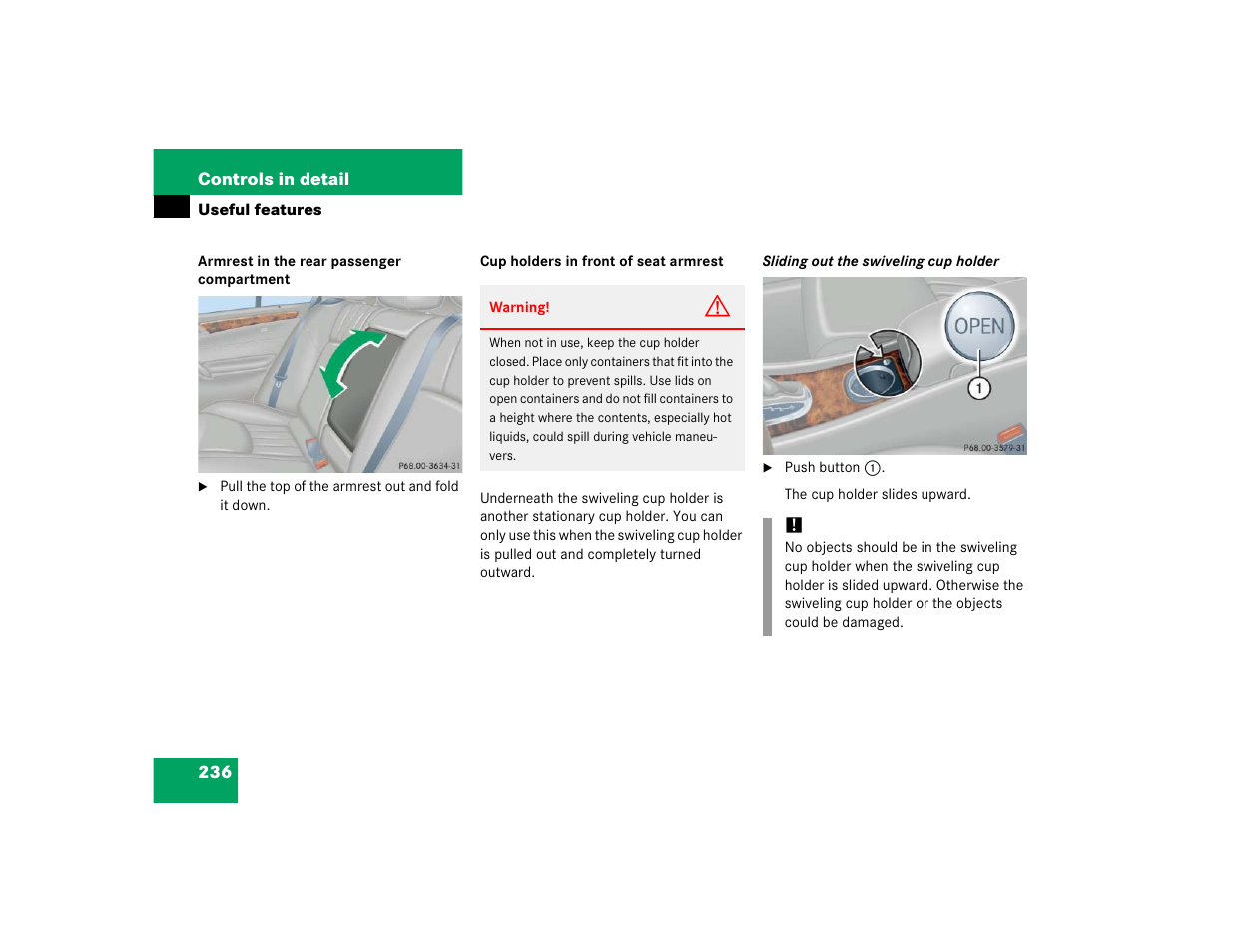 Mercedes-Benz 2005 C 240 4MATIC User Manual | Page 238 / 426