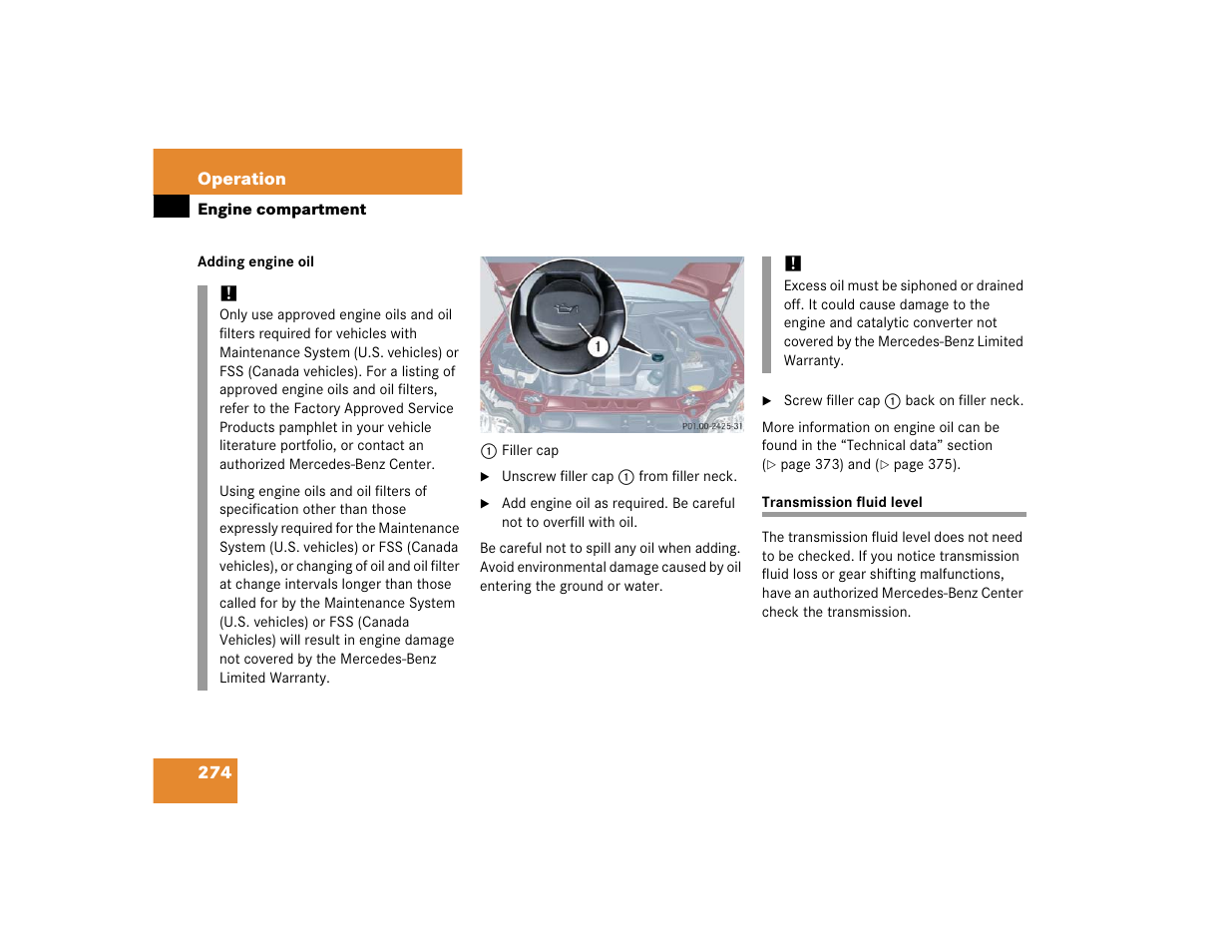 Mercedes-Benz 2005 C 240 4MATIC User Manual | Page 276 / 426