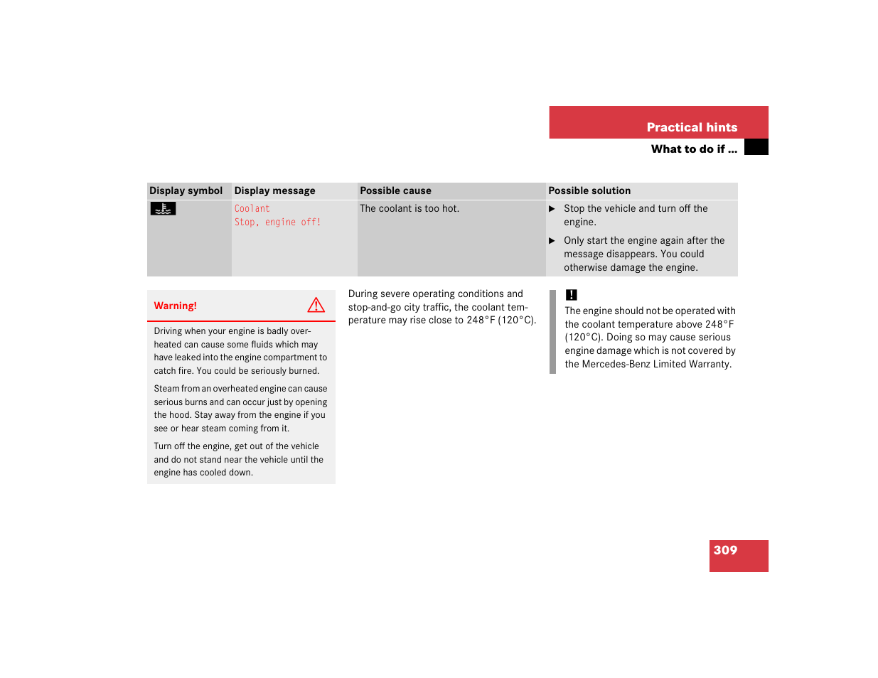 Mercedes-Benz 2005 C 240 4MATIC User Manual | Page 311 / 426