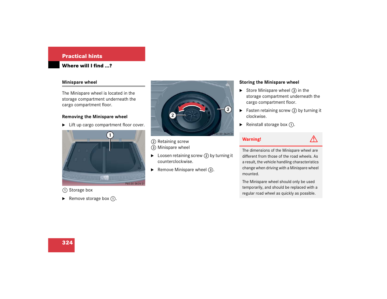 Mercedes-Benz 2005 C 240 4MATIC User Manual | Page 326 / 426