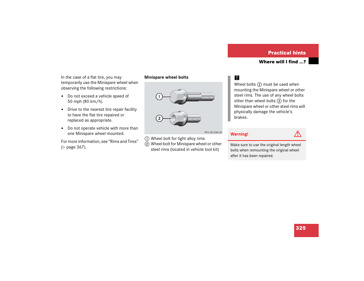 Mercedes-Benz 2005 C 240 4MATIC User Manual | Page 327 / 426